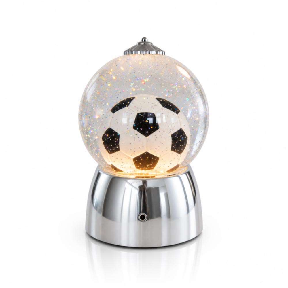 Glow-Football-Snow-Globe Glow Football Snow Globe