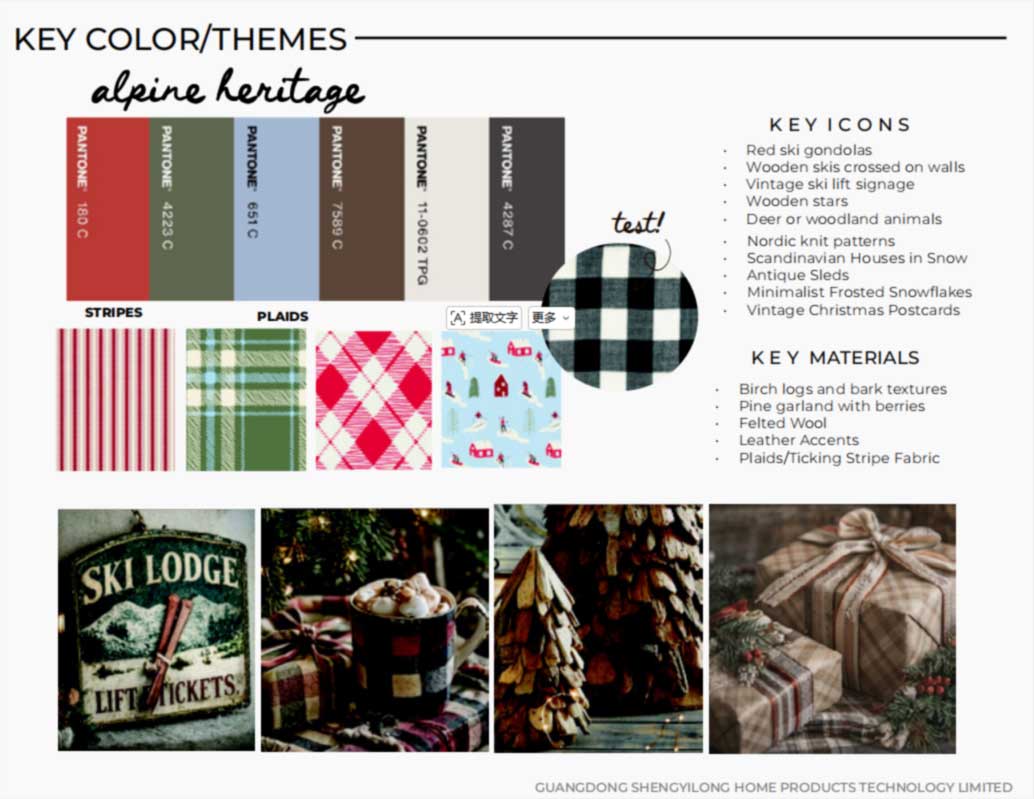 KEY COLOR/THEMES
