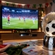 Football Glitter Water Globe