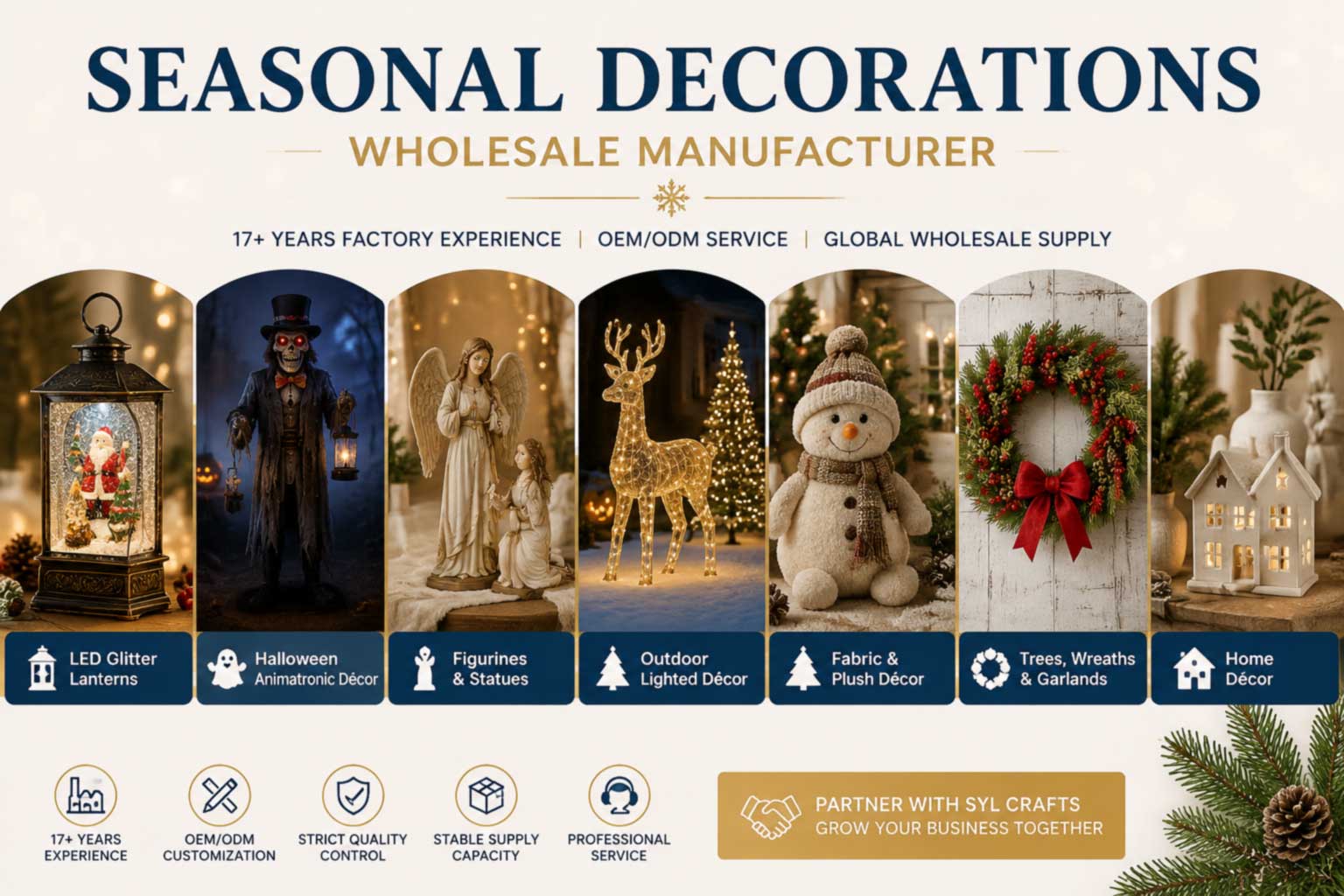 SEASONAL DECORATIONSWHOLESALE MANUFACTURER