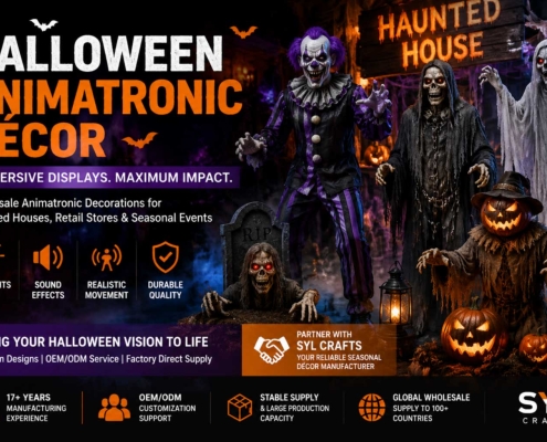 Wholesale Halloween Animatronic Décor