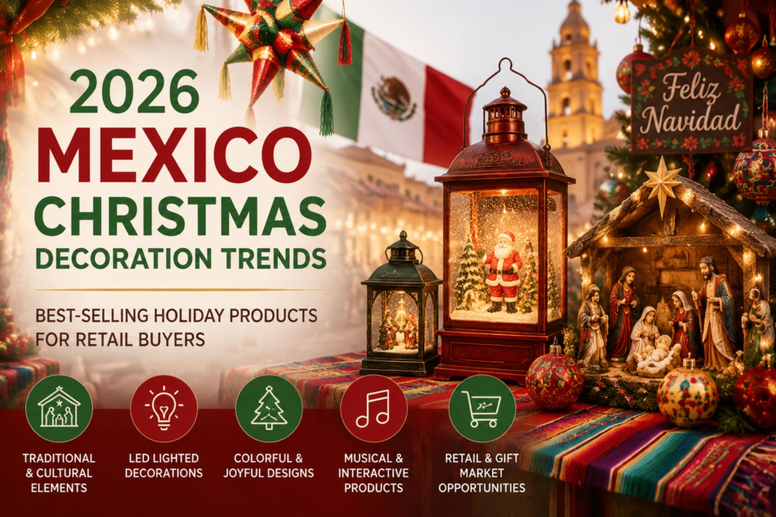 2026 Mexico Christmas Decoration Trends: Best-Selling Holiday Products for Retail Buyers