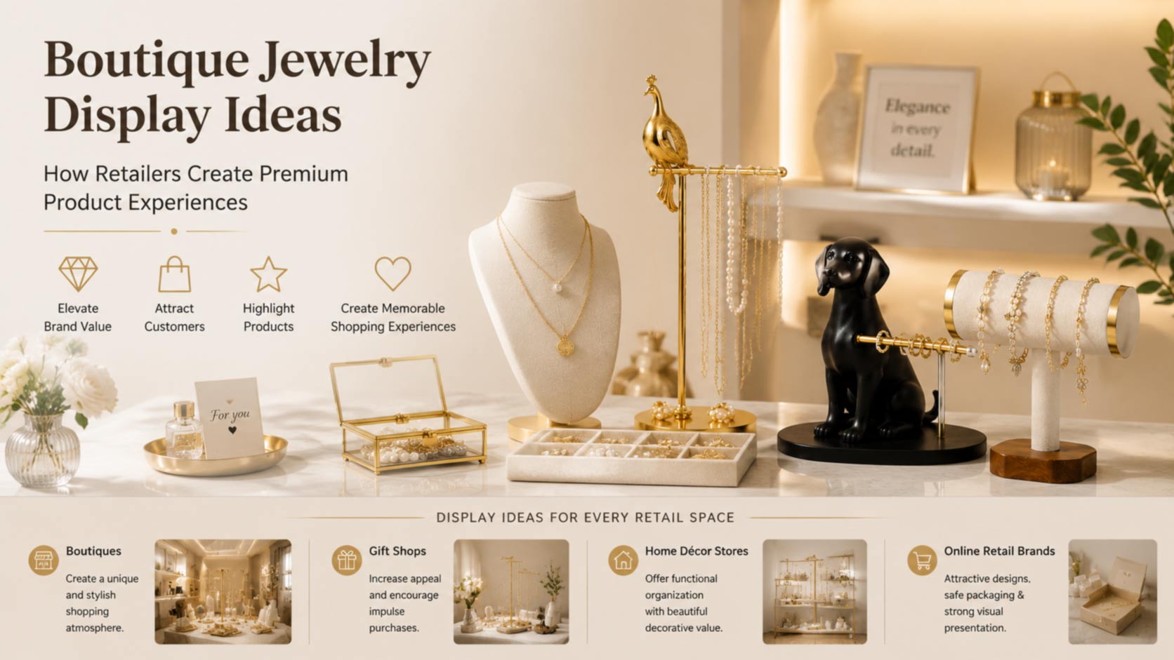 Boutique Jewelry Display Ideas