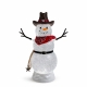 Cowboy Snowman LED Glitter Snow Globe