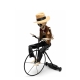 Halloween Skeleton Bicycle Animatronic Decoration