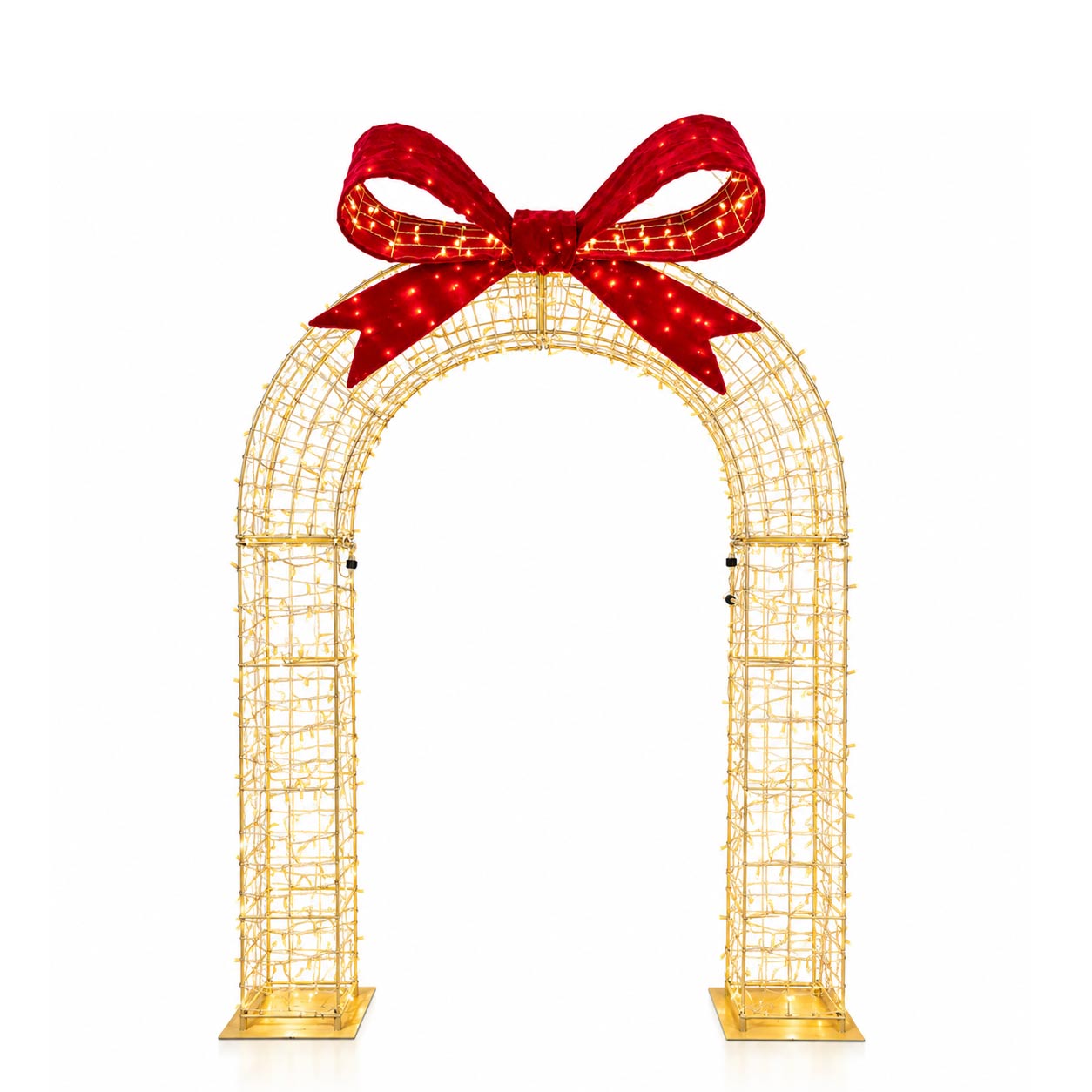 LED-Large-Outdoor-Christmas-Arch-Light LED Large Outdoor Christmas Arch Light