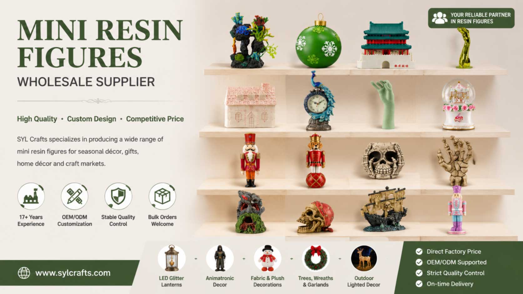 Mini Resin Figures Wholesale Supplier