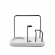 Minimalist Jewelry Organizer Stand with Storage Tray