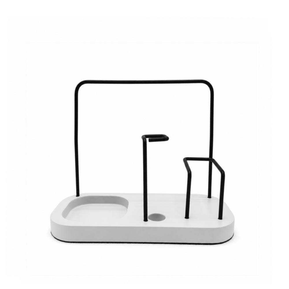 Minimalist Jewelry Organizer Stand with Storage Tray