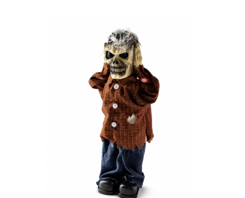 Scary Skeleton Halloween Animatronic Prop