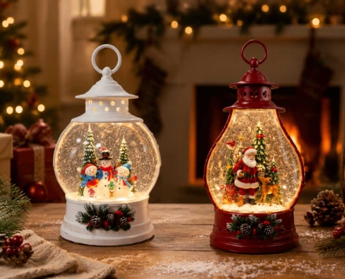 Snow Globe Christmas Ornaments