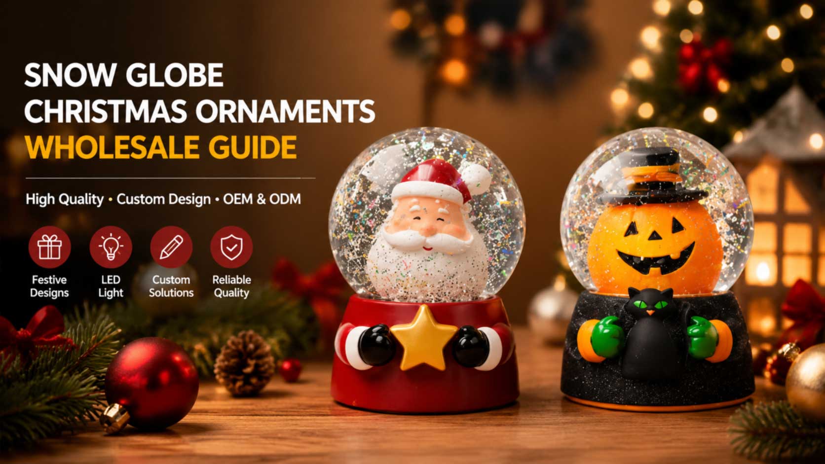 Snow Globe Christmas Ornaments Wholesale Guide