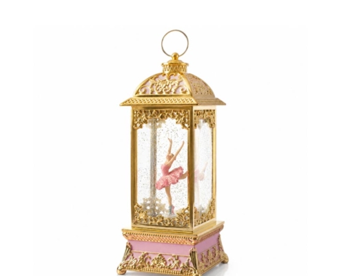 Vintage Rotating Ballerina Glitter Lantern Decoration Wholesale