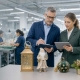 ISO 9001 and ISO 14001 quality and environmental management at a holiday decor factory