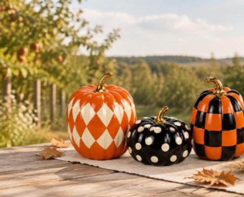 Fall Decor Trends 2026 – Ceramic Pumpkins