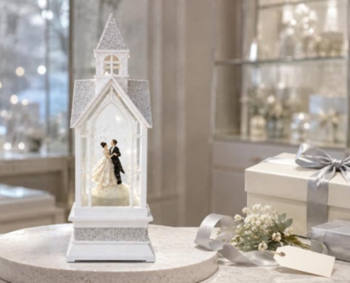 Wedding water lantern displayed as a premium decorative holiday gift