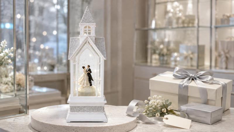 Wedding water lantern displayed as a premium decorative holiday gift