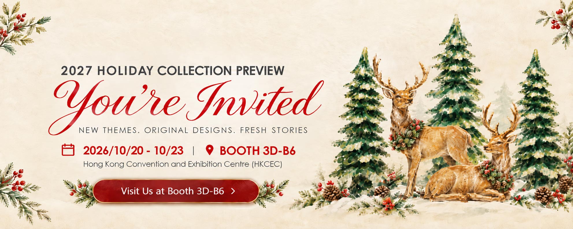 2027 HOLIDAY COLLECTION PREVIEW