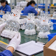 Christmas water lantern quality control inspection