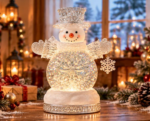Shaped Christmas Water Spinners