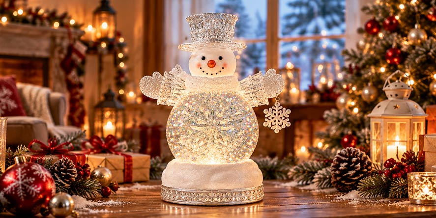 Shaped Christmas Water Spinners