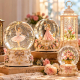 Seasonal gifts wholesale collection featuring musical snow globes, LED glitter water lanterns, ballerina figurines and romantic decorative gifts
